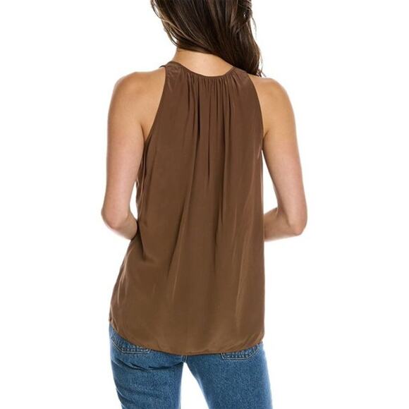 New THEORY Cutaway Sleeveless Top in Viscose XL - Picture 2 of 12